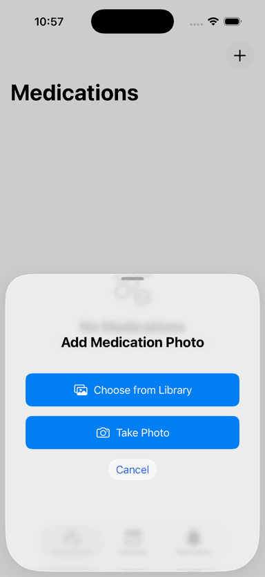 MedSnap app screenshot 1