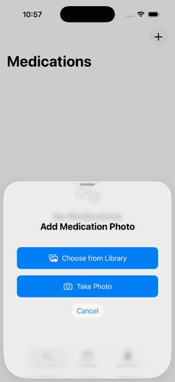 MedSnap app screenshot 1